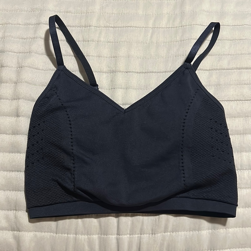 Fabletics XS Navy Blue Sports Bra